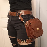 Steampunk thigh bag