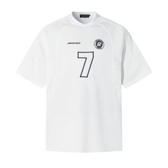 Embroidered Y2K "Spiky" Soccer Jersey