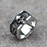 Encased Skull Ring