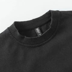 Grunge Y2K Mock Layered Long Sleeve Top
