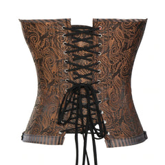 zip decor steampunk corset