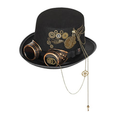 Steampunk Hat With Goggles