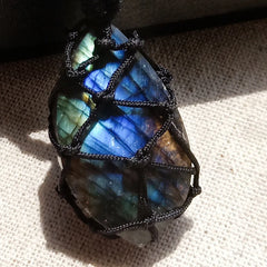 Natural Labradorite Moonstone Necklace
