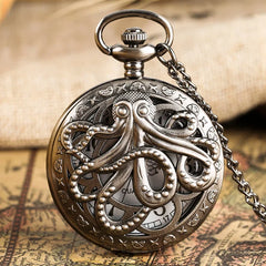 Octopus pocket watch