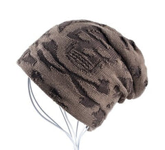 Casual Alt Goth Skull Pattern Beanie