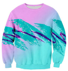 90s Abstract Crewneck