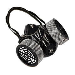 Glam steampunk gas mask