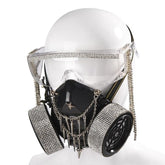 Glam steampunk gas mask