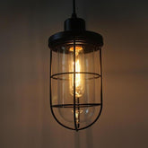 Suspended Steampunk lamp