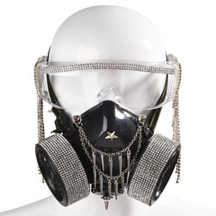 Glam steampunk gas mask