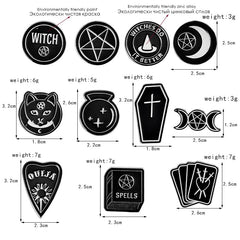Rituals dark witchy pins