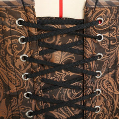 zip decor steampunk corset