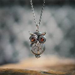 Owl necklace