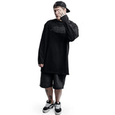 Y2K Satan Club Graphic Print Long Sleeve Top T-Shirt