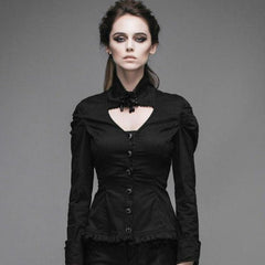 Open neck steampunk shirt