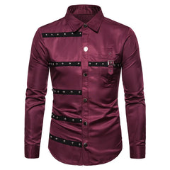 Steampunk shirt mens