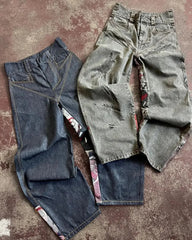 Japanese Embroidered Y2K Jeans