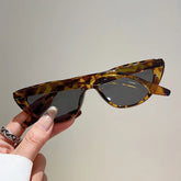 Leopard Pint Y2K Cat Eye Sunglasses