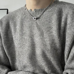 Locked Links Pendant Necklace