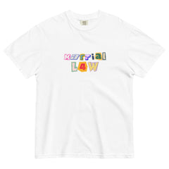 Martial Law Graphic Heavyweight T-Shirt