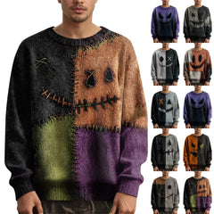 Casual Halloween Themed Oversized Sweaters
