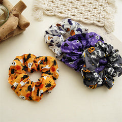 Dark Goth Horror 4 pcs Hair Scrunchie