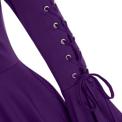 Steampunk hooded dress