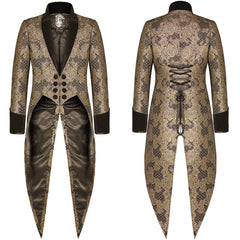Steampunk jacket with tails