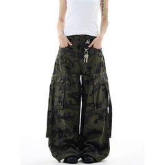 Retro Harajuku Baggy Camouflage Pants