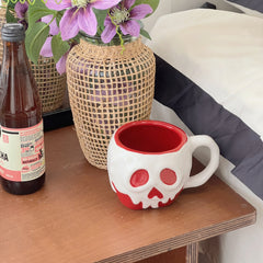 Red Skull Ceramic Mug