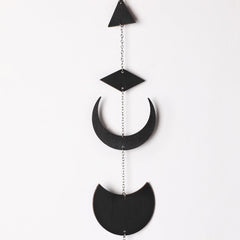 Black Moon Phases Gothic Hanging Wall Decoration
