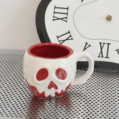 Red Skull Ceramic Mug