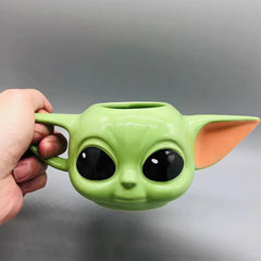 Yoda 3D Coffee Mug