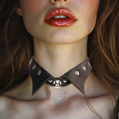 Multi Color Alt PU Leather Gothic Choker
