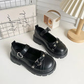 Black Lolita Mary Janes Shoes