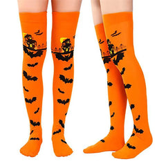 Halloween Themed Print Stockings