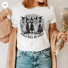 'Girls will be Girls' Goth Dark Witches T-Shirt