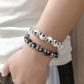 Retro Punk Goth Skull Skeleton Bracelets