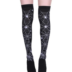 Halloween Themed Print Stockings
