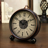 Steampunk desk clock
