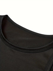 Gothic Skull & Bat Print Top