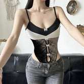 Black Alt Lace Bowknot Bodysuit