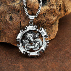 Mens Steampunk necklace