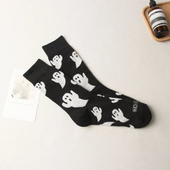 Cute Spooky Ghost Socks