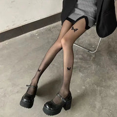 Alternative Butterfly Themed Tights