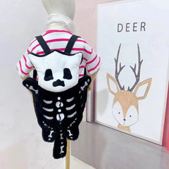 Gothic Skull Plush Backpack