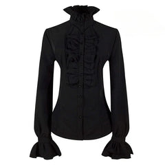 Victorian ruffle shirt
