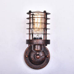 Steampunk wall lamp
