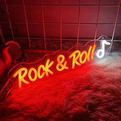 Rock And Roll LED Neon Light