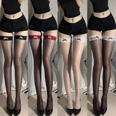 Muti Color Lace Lolita Kawaii Bow Stockings